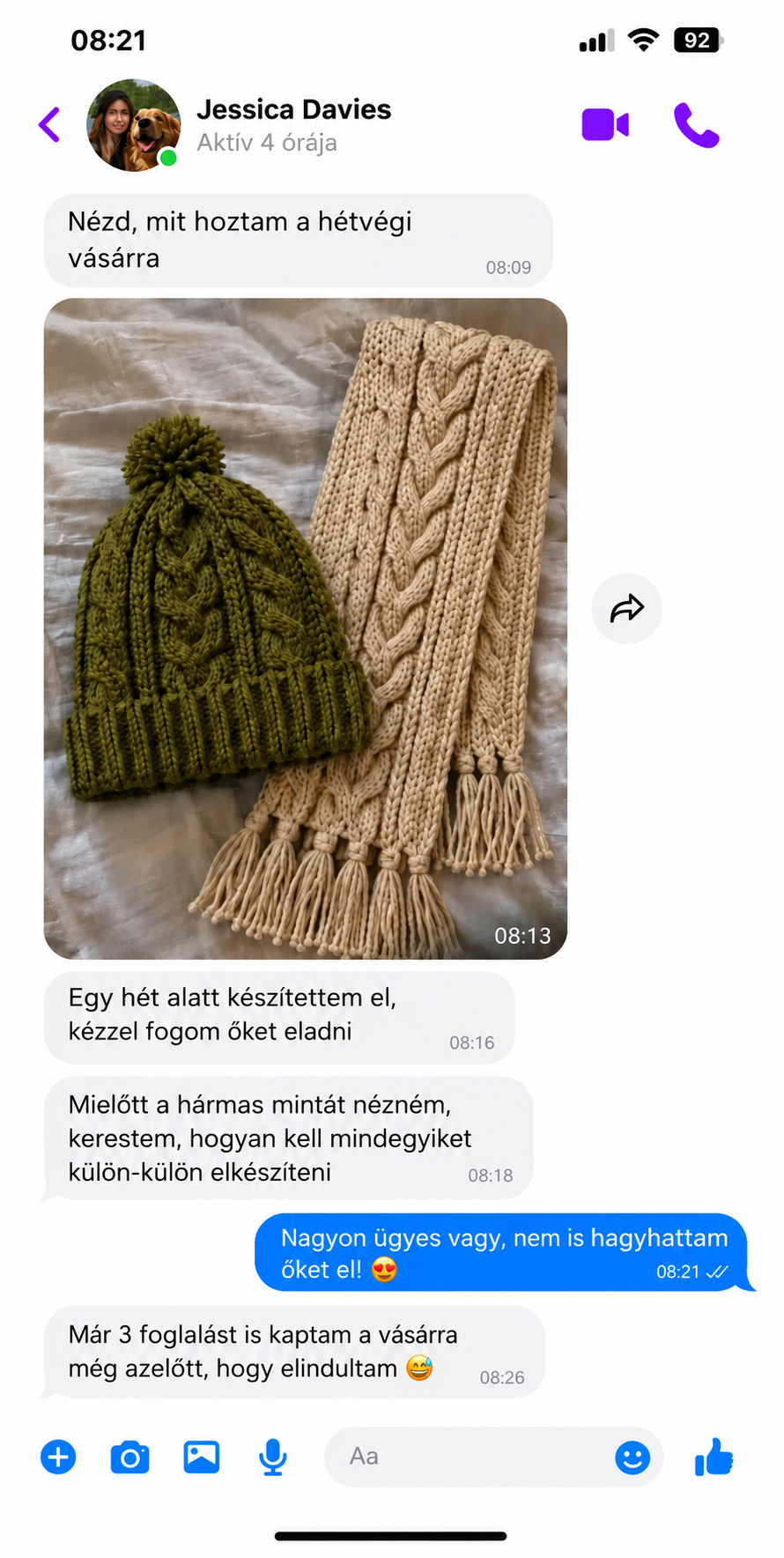 Kötőnk üzenete a gyűjteményről